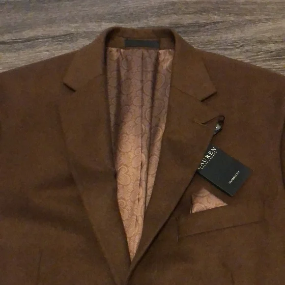 Lauren Ralph Lauren Rich Brown Men's Blazer